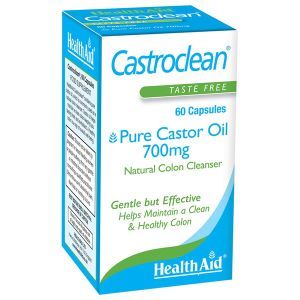 Healthaid Castroclean Pure Castol Oil 700mg 60 Capsules
