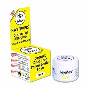 Haymax Organic, Natural, Drug-free Pollen Barrier 5ml. Pure Fragrance