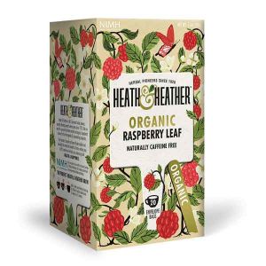 Heath And Heather Organic Raspberry Leaf Tea 20 Tea Bags