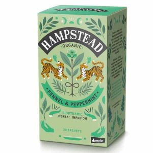 Hampstead Tea Organic Fennel & Peppermint 20 Sachets