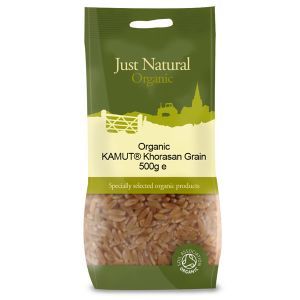 Just Natural Organic Kamut Khorasan Grain 500g