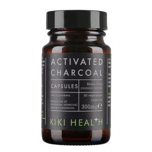 Kiki Health Activated Charcoal 50 Vegetarian Capsules