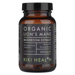 Kiki Health Organic Lion's Mane Mushroom Extract 60 caps