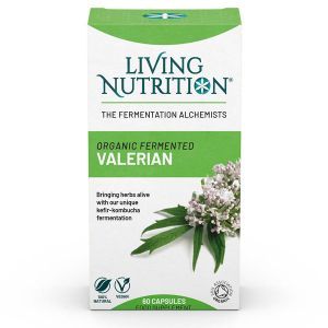 Living Nutrition Organic Fermented Valerian 60 caps