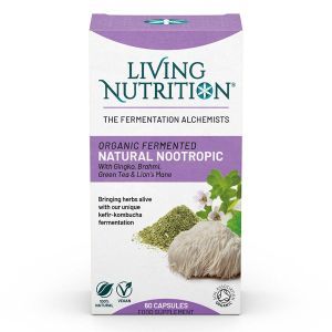 Living Nutrition Organic Fermented Natural Nootropic 60 caps