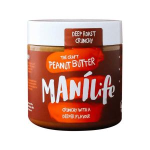 Manilife Peanut Butter Deep Roast Crunchy 295g