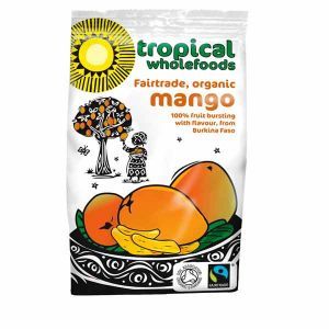 Tropical Wholefoods Organic Fairtrade Mango 100g
