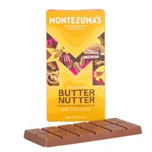 Montezuma Butter Nutter Peanut Butter Truffle Centre Chocolate Bar 90g