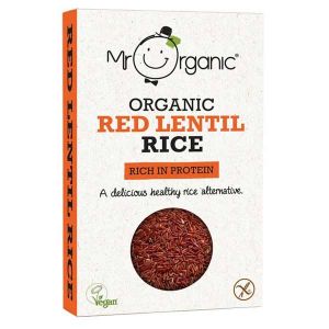 Mr Organic Red Lentil Rice 250g