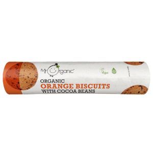 Mr Organic Orange Biscuits with Cocoa Beans 250g