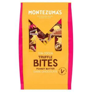 Montezumas Dark Chocolate Peanut Butter Bites 120g