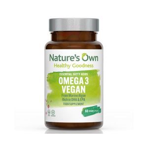 Natures Own Omega 3 60 Vegan Capsules