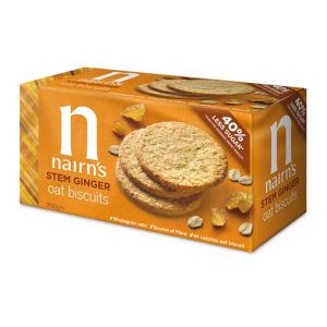 Nairn's Stem Ginger Oat Biscuits 200g