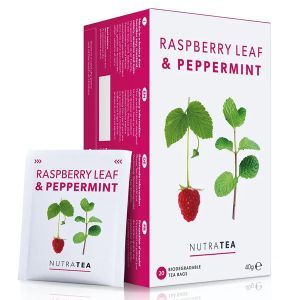 Nutratea Raspberry Leaf & Peppermint Tea 20 teabags
