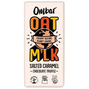 Ombar Oat Milk Salted Caramel Filled Bar 42g