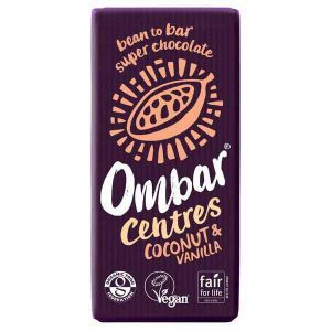 Ombar Organic Chocolate Centres Coconut & Vanilla 35g