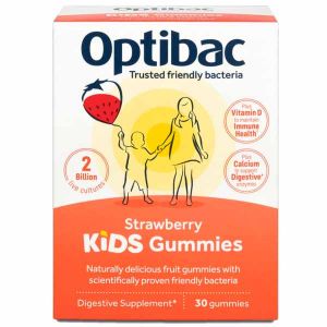 Optibac Kids Gummies Strawberry Flavour 30 Chewables