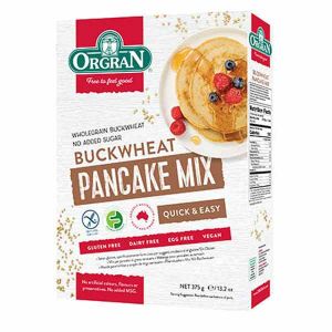 Orgran Gluten Free Buckwheat Pancake Mix 375g