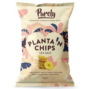 Purely Plantain Sea Salt Chips 75g