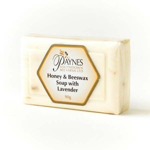 Paul Paynes Honey And Beeswax Lavender Soap 90g