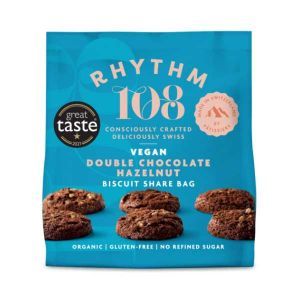 Rhythm 108 Double Chocolate Hazelnut Biscuit Sharebag 135g