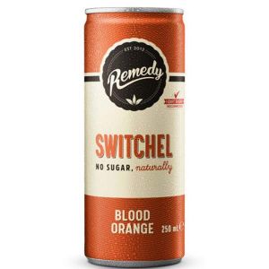 Remedy Kombucha Switchel ACV and Blood Orange 250ml