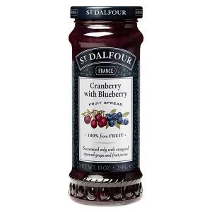 St Dalfour Cranberry with Blueberry Fruit Spread 284g