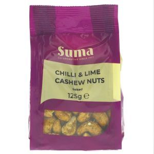 Suma Chilli & Lime Cashews 125g