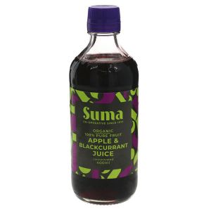 Suma Organic Apple and Blackcurrant Juice Concentrate 400ml