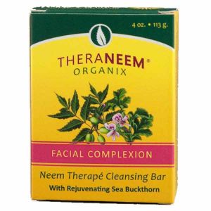 Theraneem Natural Facial Complexion Neem Cleansing Bar 113g