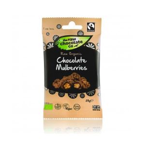 The Raw Chocolate Co Chocolate Mulberries 28g
