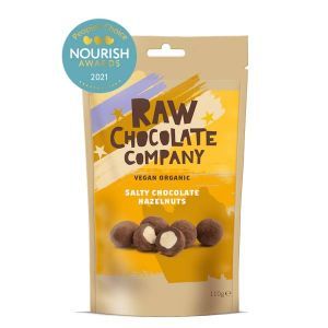 The Raw Chocolate Co Salty Chocolate Hazelnuts 110g