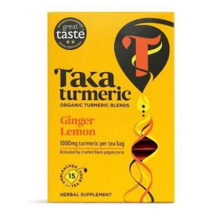 Taka Turmeric Ginger Lemon 15 Teabags