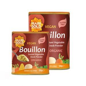Marigold Bouillon Vegetable Vegan Organic Instant Stock Powder (red/brown)