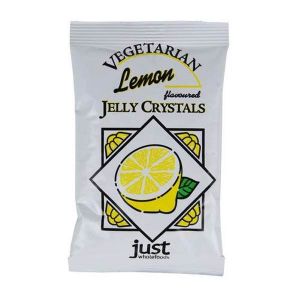 Just Whole Foods Vegetarian Lemon Jelly Crystals 85g