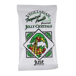 Just Whole Foods Vegetarian Tropical Fruits Jelly Crystals 85g