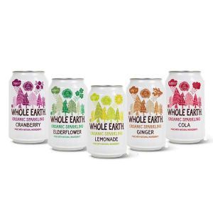 Whole Earth Organic Sparkling Soft Drinks