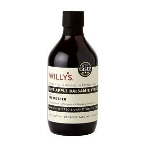 Willy's Organic Live Apple Balsamic Vinegar 500ml