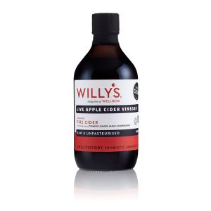 Willy's Organic Fire Cider Vinegar with Turmeric Ginger Garlic & Horseradish 500ml