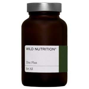 Wild Nutrition Food-Grown Zinc Plus 30 Capsules