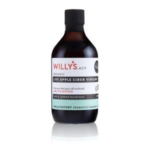 Willy's Organic Live Apple Cider Vinegar 500ml