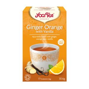 Yogi Tea Organic Ginger Orange with Vanilla Tea 17 Teabags