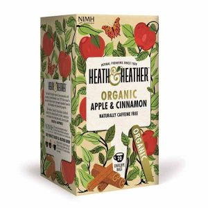 Heath And Heather Organic Apple Cinnamon 20 Tea Bags