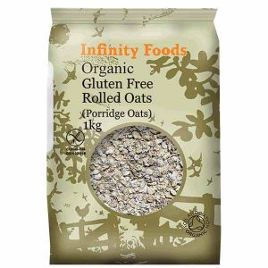Infinity Foods Organic Gluten Free Porridge Oats 1kg