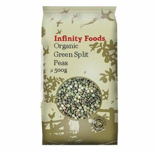 Infinity Foods Organic Green Split Peas