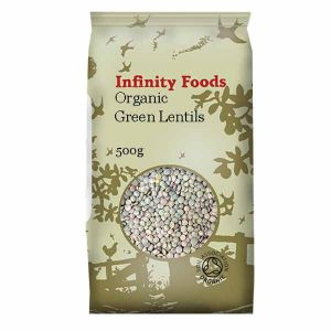 Infinity Foods Organic Green Lentils