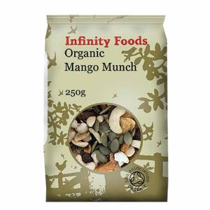 Infinity Foods Organic Mango Munch 250g