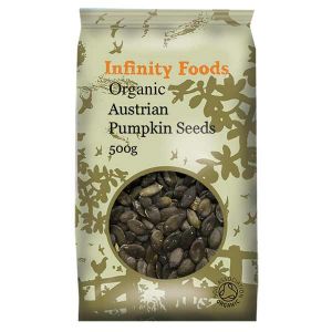 Infinity Foods Organic Austrian Pumpkin Seeds 500g