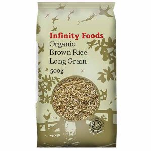 Infinity Foods Organic Brown Rice Long Grain
