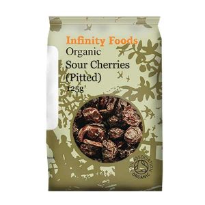 Infinity Foods Organic Sour Cherries Pitted 125g